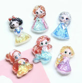Princess Glitter Luminous Beads (5pcs)